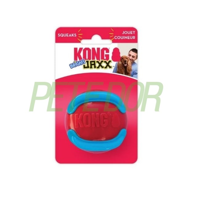Kong Jaxx Brights Sandviç Şeklinde Köpek Oyuncağı Large