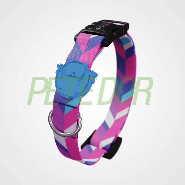 Lindo Dogs Pink Dream Köpek Boyun Tasması Renkli Medium