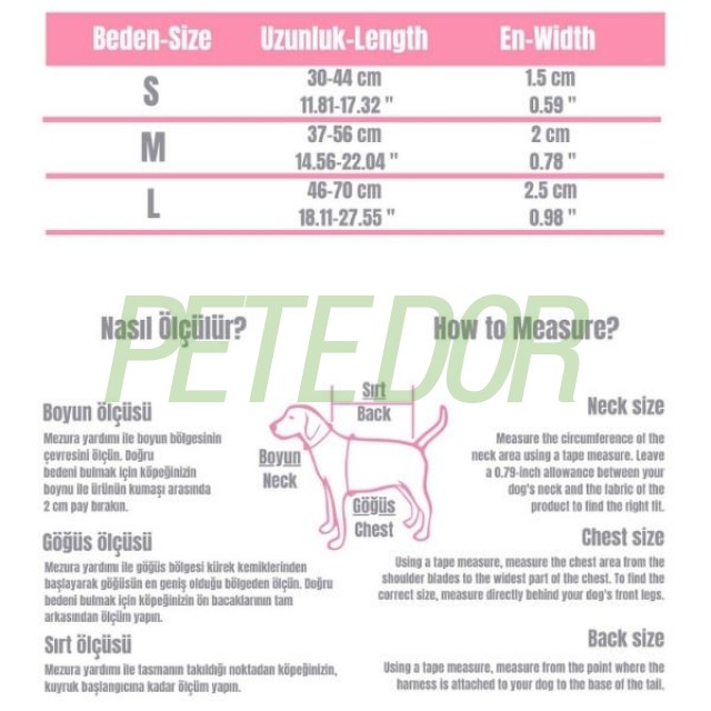 Lindo Dogs Breeze Köpek Boyun Tasması Beyaz/Mavi Small