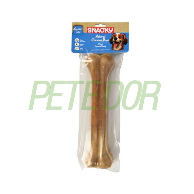 Snacky Natural Preslenmiş Yüksek Proteinli Köpek Çiğneme Kemiği 1 Adet 270 Gr