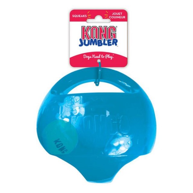 Kong Jumbler Dayanıklı Sesli Top Köpek Oyuncağı Xlarge 17 Cm