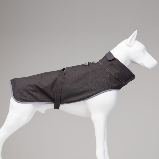 Lindo Dogs Softshell Magnetic Köpek Yağmurluğu Siyah Beden 5