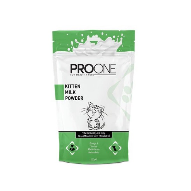 Pro One Kitten Milk Powder Yavru Kediler için Süt Tozu 200 Gr