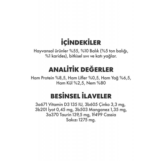 Pro Performance Ultra Premium Ton Balıklı ve Karidesli Yetişkin Konserve Kedi Maması 1 Adet 400 Gr