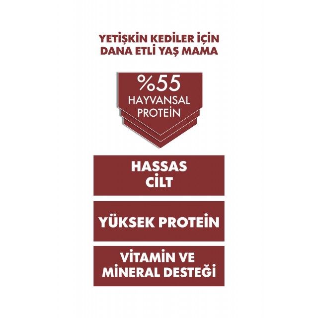 Pro Performance Ultra Premium Dana Etli Yetişkin Konserve Kedi Maması 1 Adet 400 Gr