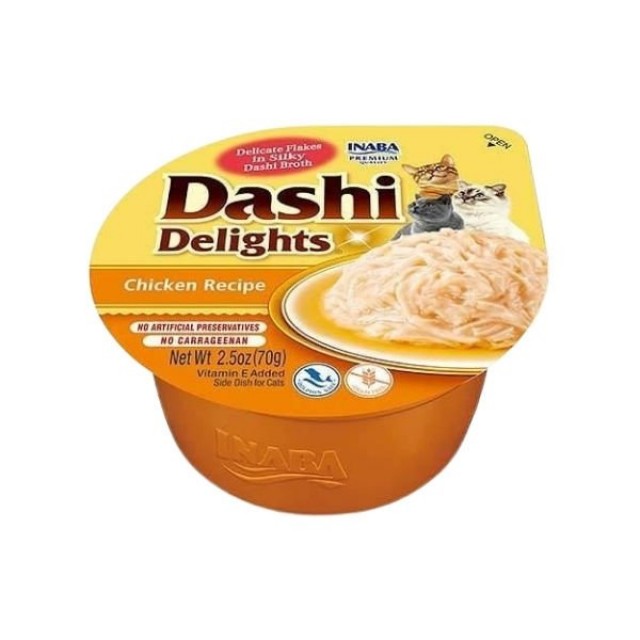 Inaba Ciao Dashi Delights Tavuklu Kedi Çorbası 70 Gr