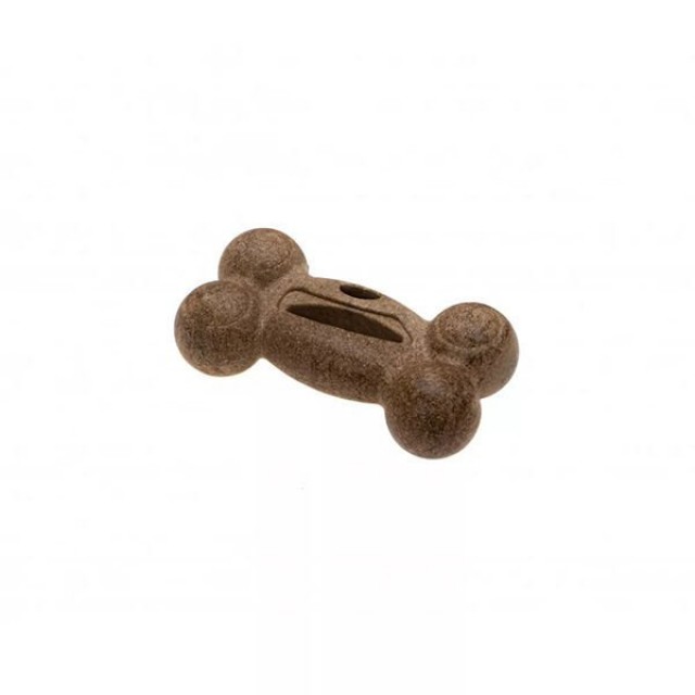 Aquael Ecomfy Toy Woody Kemik Ödül Hazneli Ahşap Köpek Oyuncağı Kahverengi 11 Cm