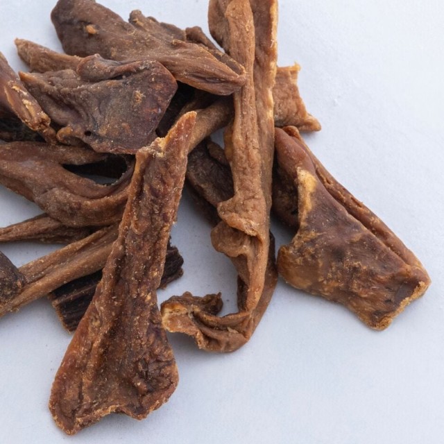 Chompo Kurutulmuş İnek Memesi Parçaları Köpek Ödül Maması 100 Gr