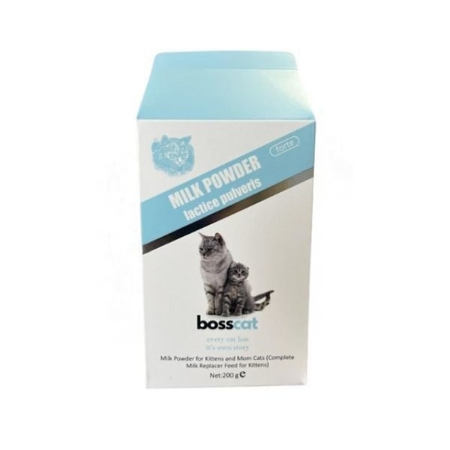 Bosscat Yavru ve Anne Kediler için Multivitaminli Süt Tozu 200 Gr