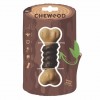 M-Pets Chewood Kemik Kauçuk Köpek Oyuncağı 3.9x5.1x5.8 Cm Small Kahverengi
