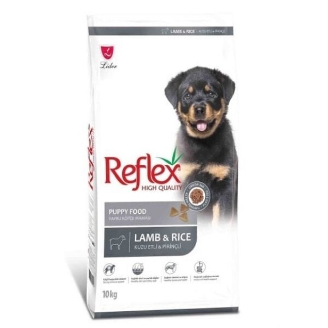Reflex Puppy Kuzu Etli Yavru Köpek Maması 10 Kg