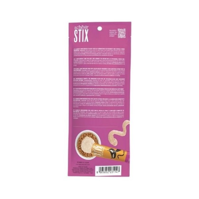 Schesir Cat Stick Tavuklu Sıvı Kedi Ödül Maması 1 Adet 6x15 Gr