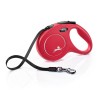 Flexi New Classic Şerit Otomatik Köpek Gezdirme Tasması Medium Kırmızı 5 Mt