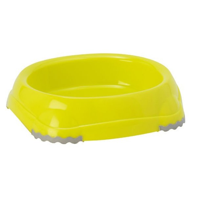 Moderna Smart Plastik Kedi ve Köpek Mama ve Su Kabı Sarı 210 Ml