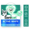 Sanicat Active White Ultra Topaklanan Doğal Kedi Kumu 1 Adet 6 Lt