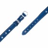 Doggie Comfort Deri Nazar Boncuklu Köpek Boyun Tasması Medium Mavi 2x30-35 Cm