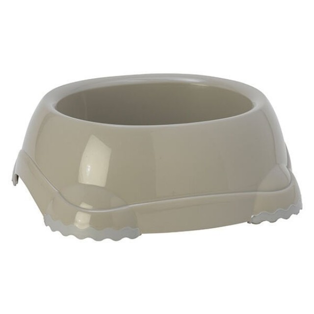 Moderna Smart Plastik Kedi ve Köpek Mama ve Su Kabı Gri 315 Ml