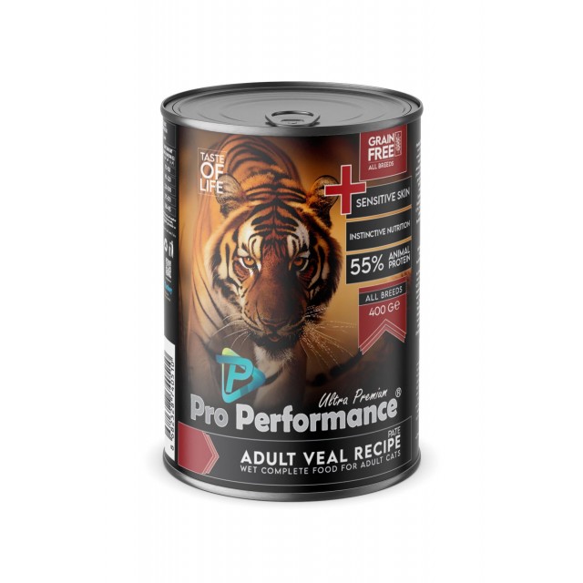 Pro Performance Ultra Premium Dana Etli Yetişkin Konserve Kedi Maması 1 Adet 400 Gr