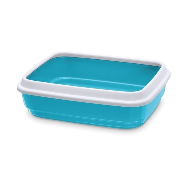 İmac Jerry Açık Kedi Tuvaleti Açık Mavi 50x40x14.5 Cm