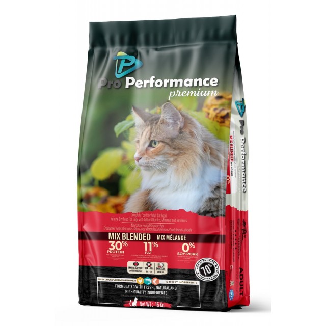 Pro Performance Tavuklu Balıklı ve Karidesli Yetişkin Kedi Maması 15 Kg