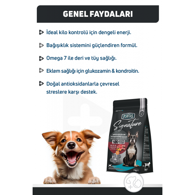 Signature Kuzulu Küçük Irk Yetişkin Köpek Maması 3 Kg