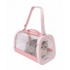 M-Pets Honey Kedi ve Küçük Irk Köpekler için Taşıma Çantası 59.1x38.1x35.4 Cm Pembe