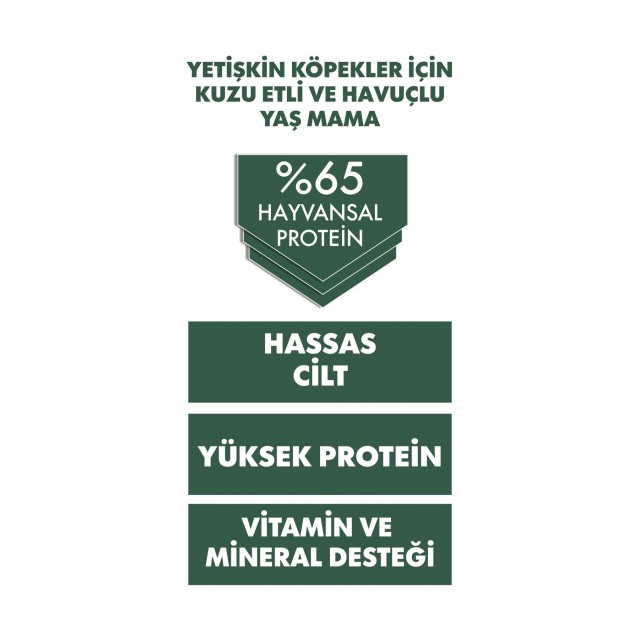 Pro Performance Ultra Premium Kuzu Etli ve Havuçlu Yetişkin Konserve Köpek Maması 1 Adet 400 Gr