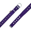 Doggie Comfort Dokuma Çivili Köpek Boyun Tasması Large Mor 3x47-55 Cm