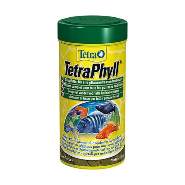 Tetra Phyll Flakes Akvaryum Süs Balık Yemi 250 Ml