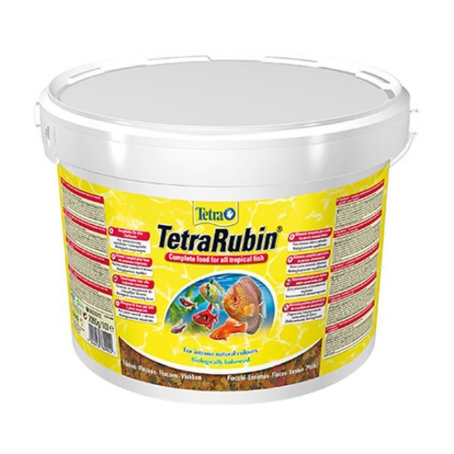 Tetra Rubin Akvaryum Kova Balık Yemi 10 Lt