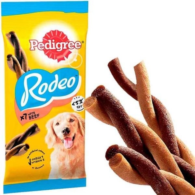 Pedigree Rodeo Sığır Etli Köpek Ödül Maması 1 Adet 123 Gr
