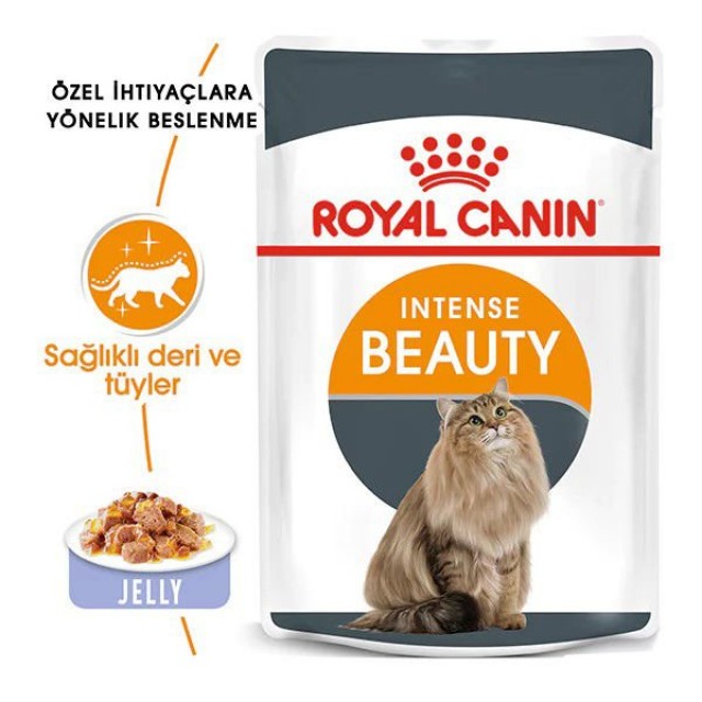 Royal Canin İntense Beauty Jelly Pouch Konserve Kedi Maması 1 Adet 85 Gr