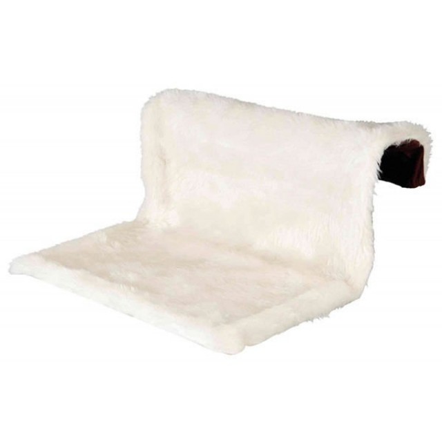 Trixie Kalorifer Peluş Kedi Yatağı Beyaz 45x26x31 Cm