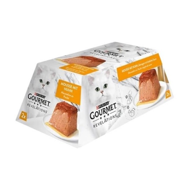 Gourmet Revelations Tavuk Etli Yetişkin Konserve Kedi Maması 1 Adet 2x57 Gr