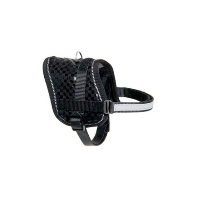 Flamingo Eeny Mini Köpek Göğüs Tasması Siyah 31-40 Cm