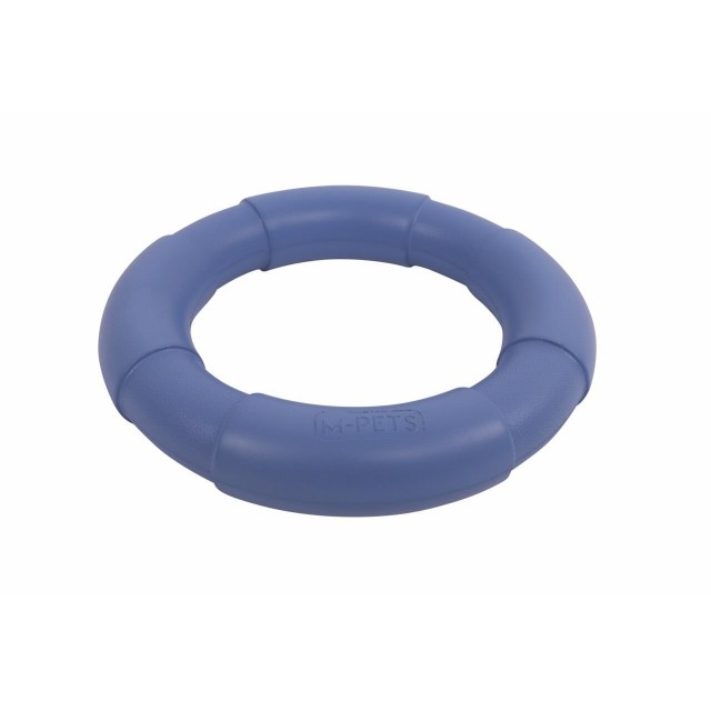 M-Pets Air Toss Circle Dayanıklı Suda Yüzen Köpek Oyuncağı Mavi 20.5x3.66 Cm
