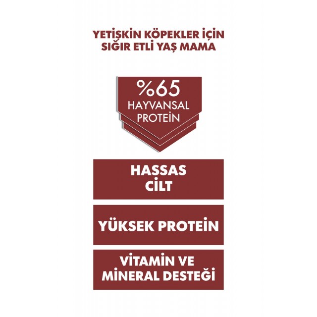 Pro Performance Ultra Premium Biftekli Yetişkin Konserve Köpek Maması 1 Adet 400 Gr