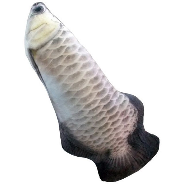 Eastland Peluş Gümüş Arowana Köpek Oyuncağı 40 Cm