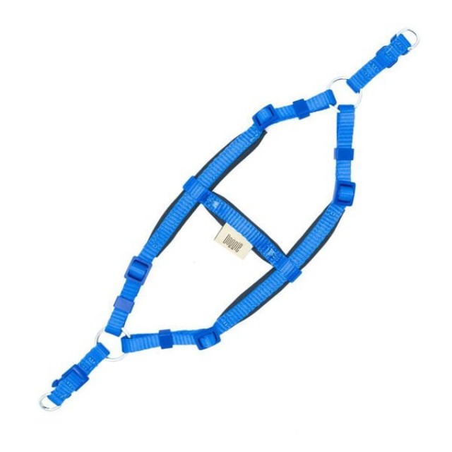 Doggie Comfort Dokuma Ronin Köpek Göğüs Tasması Xxsmall Mavi 1x30-35 Cm