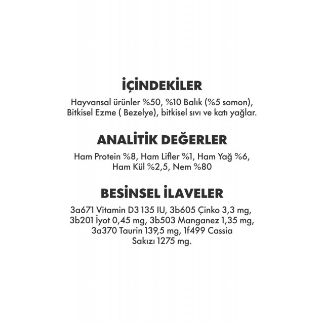 Pro Performance Ultra Premium Somonlu Kısırlaştırılmış Konserve Kedi Maması 1 Adet 400 Gr