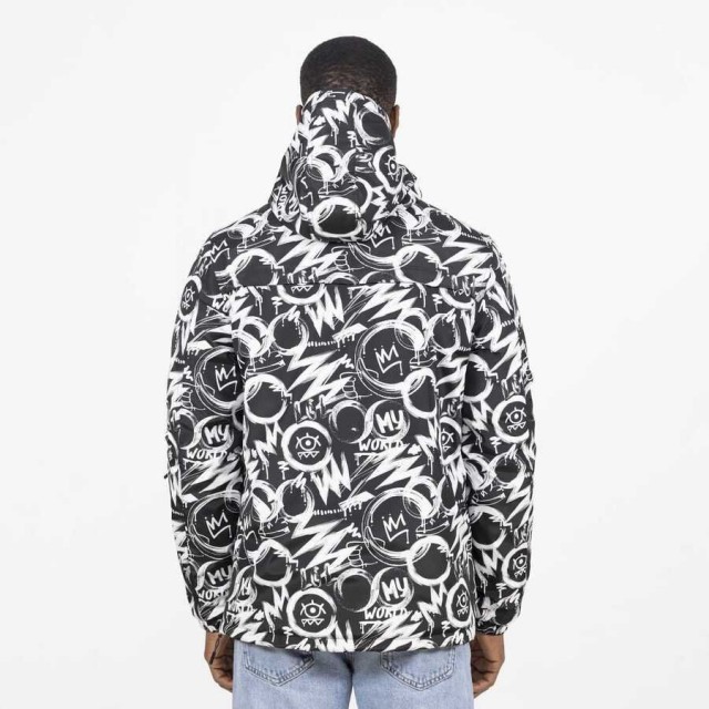 Lindo Dogs People Quantum Unisex Yağmurluk Siyah Beden XxLarge