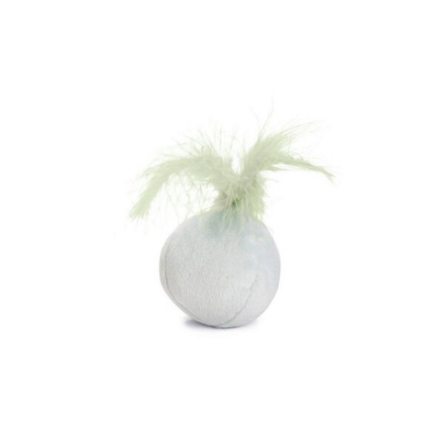 Beeztees Tüylü Peluş Yavru Kedi Oyuncağı Beyaz 5 Cm