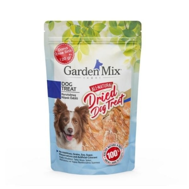 Garden Mix Kurutulmuş Dana Ense Sinir Köpek Ödül Maması 1 Adet 120 Gr