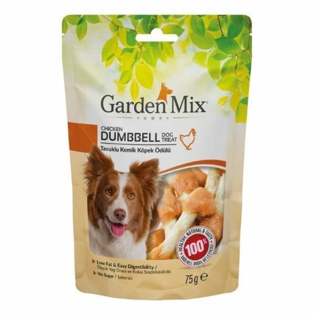 Garden Mix Tavuklu Kemik Köpek Ödül Maması 1 Adet 75 Gr