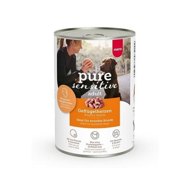 Mera Pure Sensitive Adult Kümes Hayvanlı Yetişkin Köpek Konservesi 1 Adet 400 Gr
