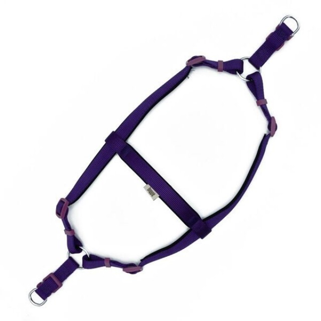 Doggie Comfort Dokuma Ronin Köpek Göğüs Tasması Large Mor 2x55-65 Cm