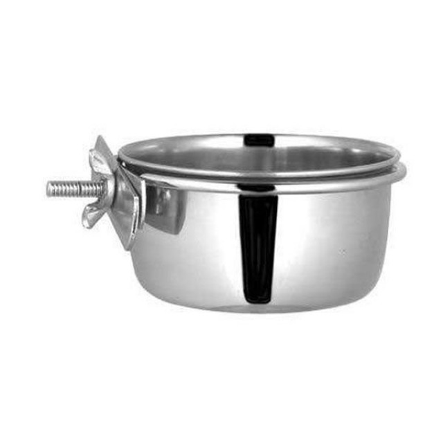 Euro Dog CCCCP Çelik Köpek Mama ve Su Kabı Vidalı Askılı 30 Oz 14.5 Cm