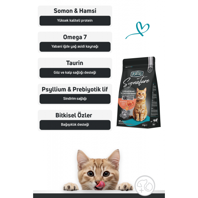 Signature Somonlu Kısırlaştırılmış Yetişkin Kedi Maması 2 Kg