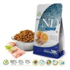 N&D Ocean Ringa Balık ve Portakallı Yetişkin Kedi Maması 1.5 Kg