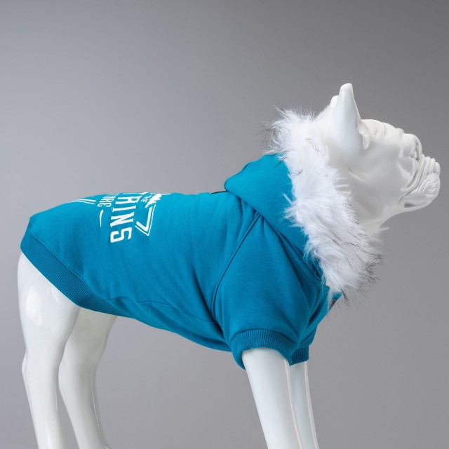 Lindo Dogs Mountains Sweatshirt Köpek Kıyafeti Mavi Beden 5